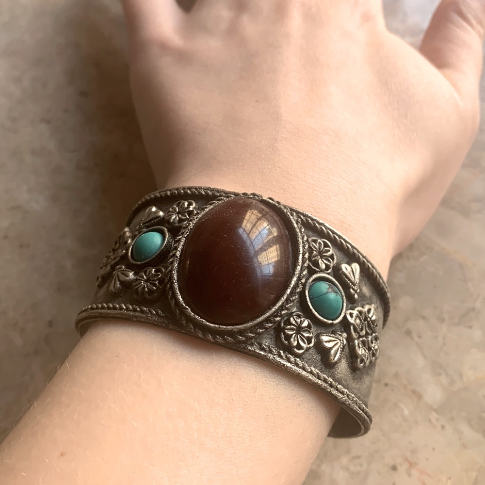 Stones Cuff Bangle - image 2